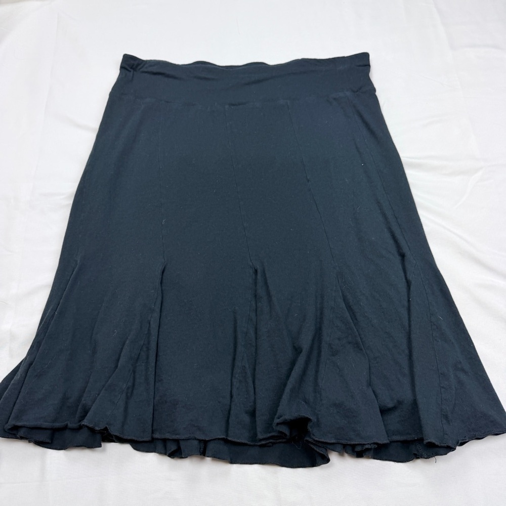 Chic Black A-Line Women's Skirt